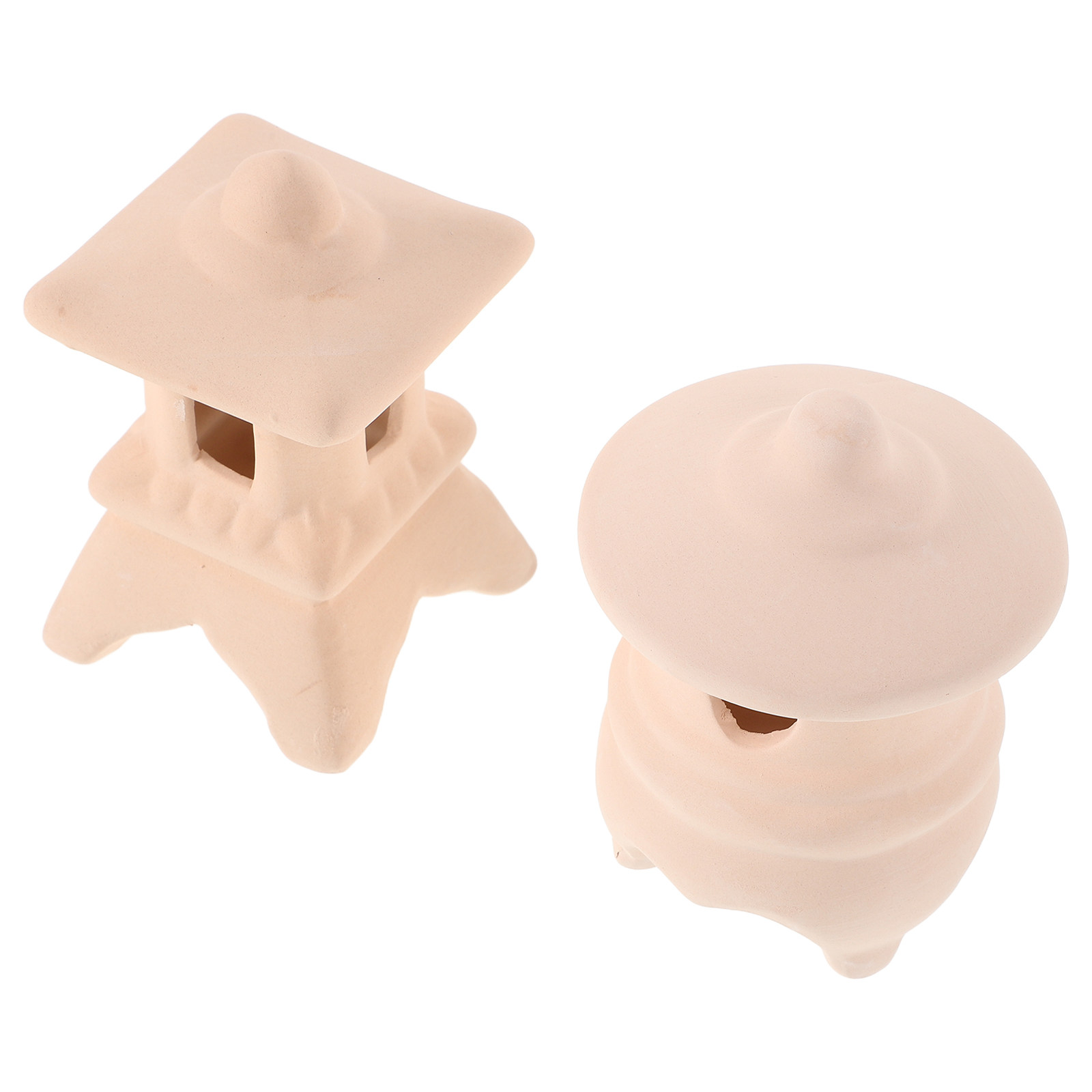 Hide Cave Ceramic - 2Pcs Ceramic Aquarium Hide Fish Tank