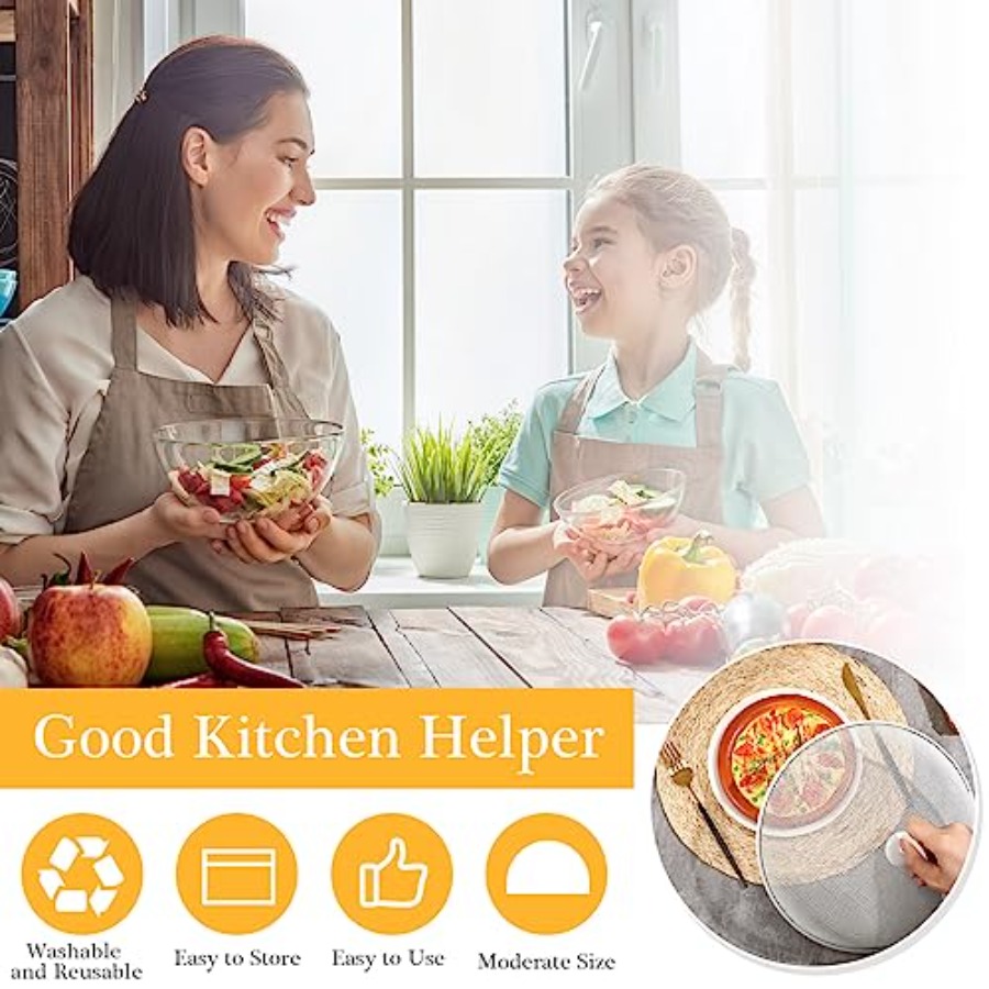Gerrii 6 Pcs Metal Mesh Food C - Screen Top Mesh recensie en prijs