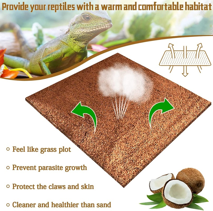 Reptile Carpet Natural Coconut - Substrate Coconut Fiber recensie en prijs
