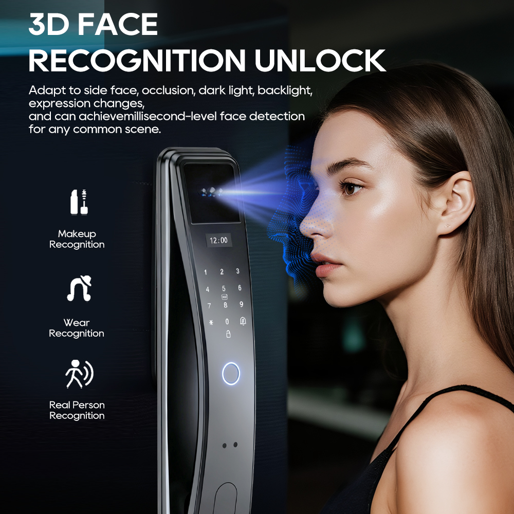 SANKESONG Tuya Smart 3D Face D - Glass Door Hinge recensie en prijs
