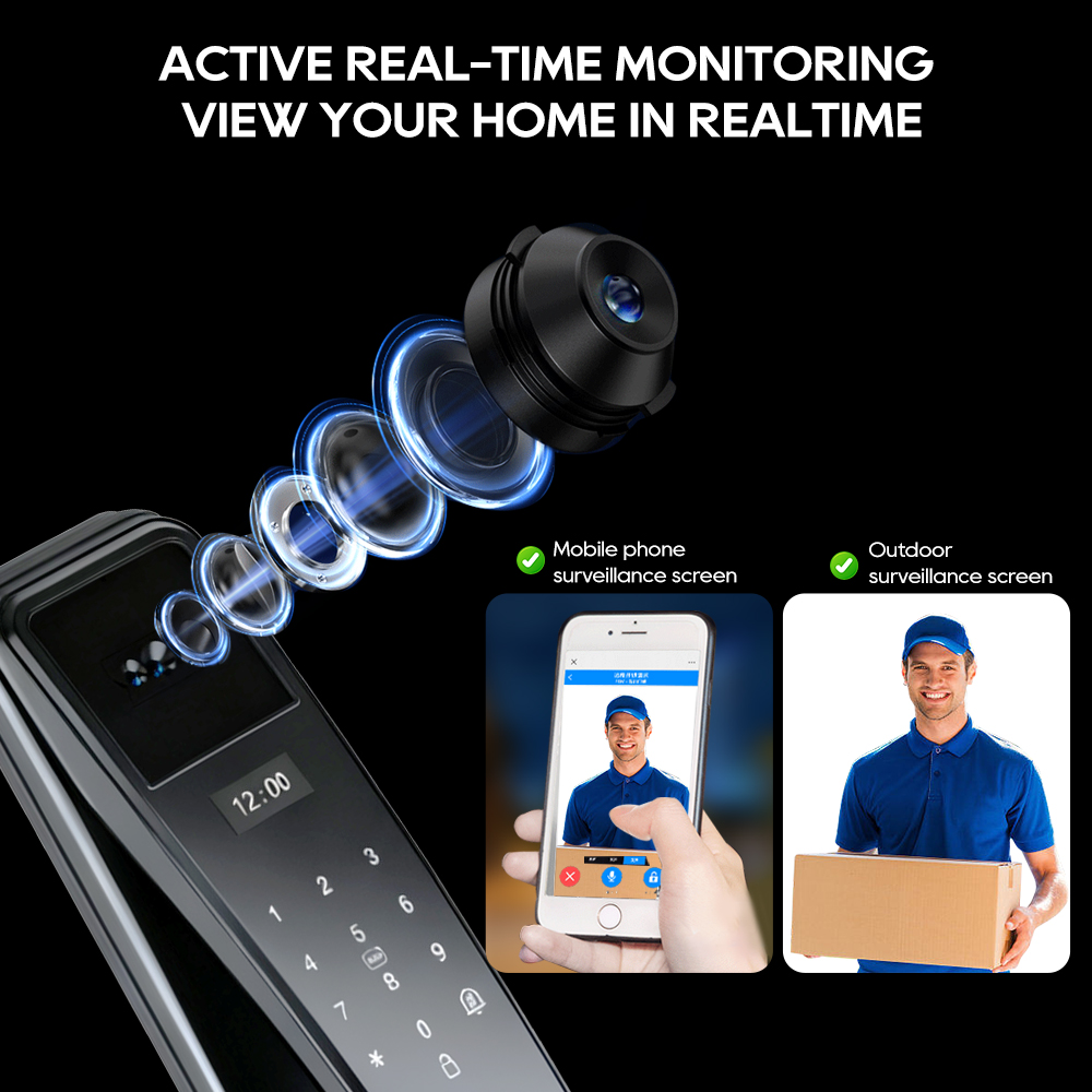 SANKESONG Tuya Smart 3D Face D - Glass Door Hinge recensie en prijs