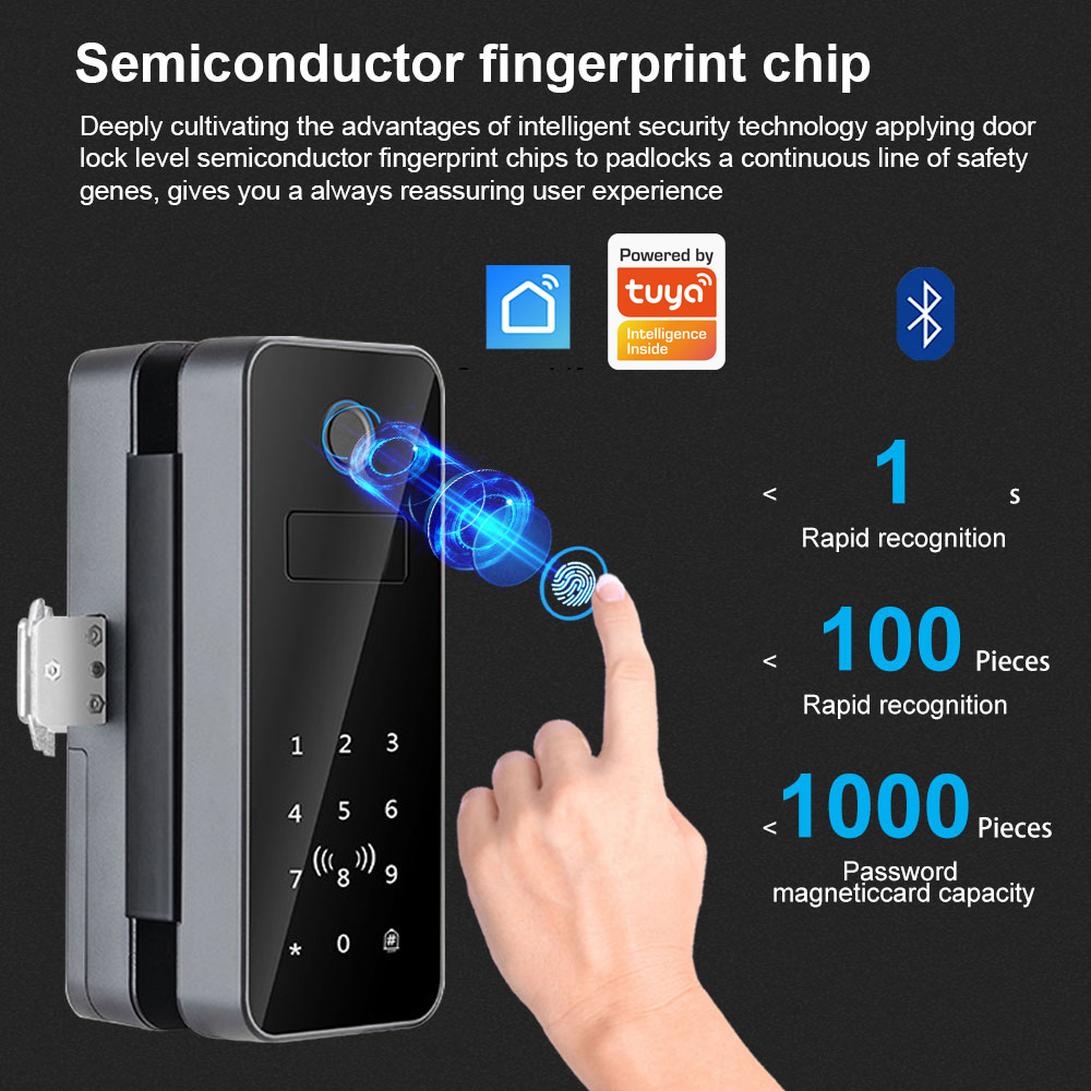 Intelligent Lock Glass Door Pa - Glass Door Hinge recensie en prijs