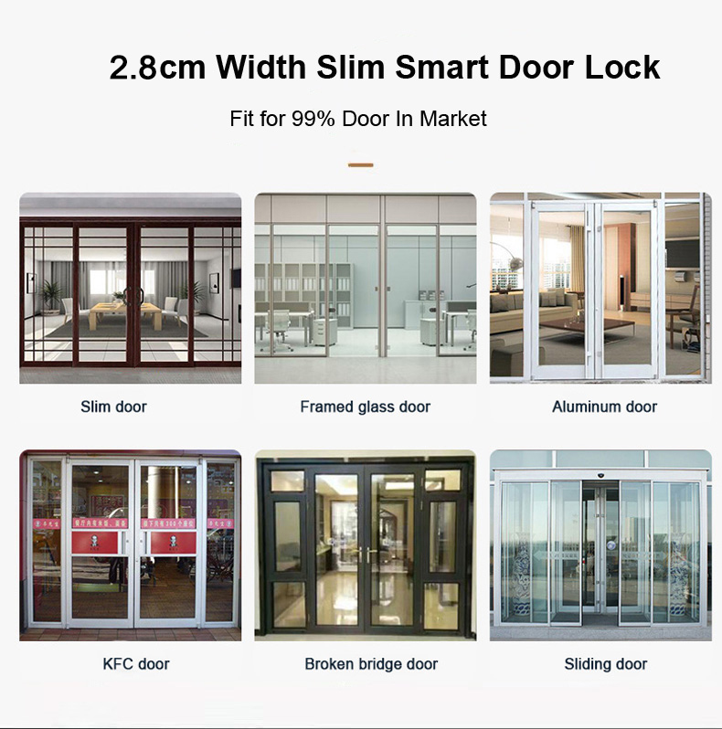 Smart Door Lock With Fingerpri - Glass Door Hinge recensie en prijs