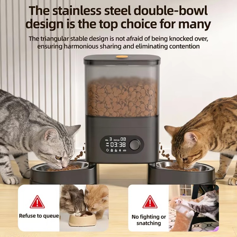 Automatic Pet Feeder Smart Cat - Timer Dual Outlet recensie en prijs