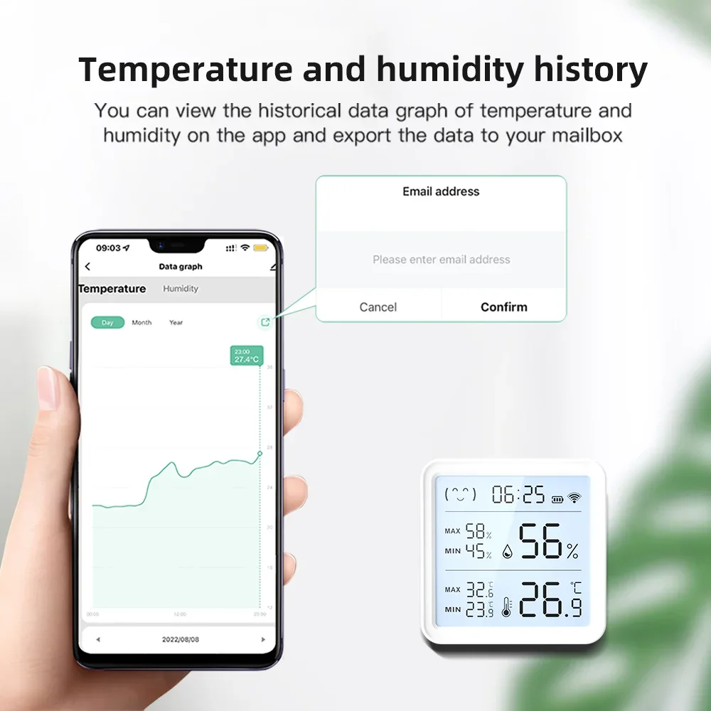 Tuya WiFi Temperature Humidity - Digital Hygrometer Probe recensie en prijs