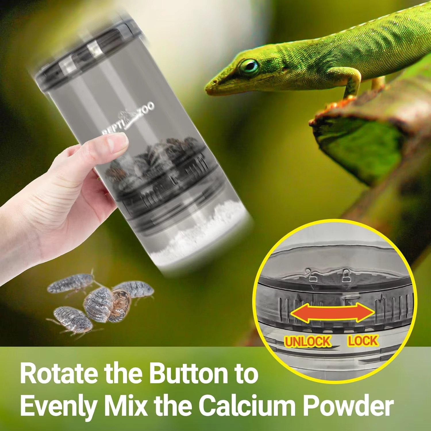Reptile Calcium Powder Mixing  - Calcium Powder Reptile recensie en prijs
