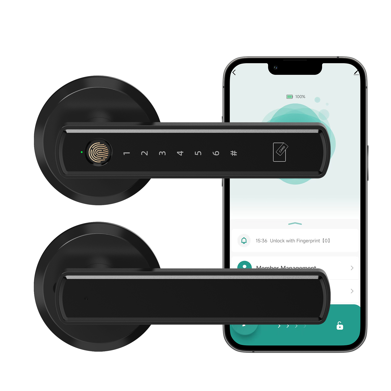 Viladepot Handle Shaped Smart  - Glass Door Hinge recensie en prijs