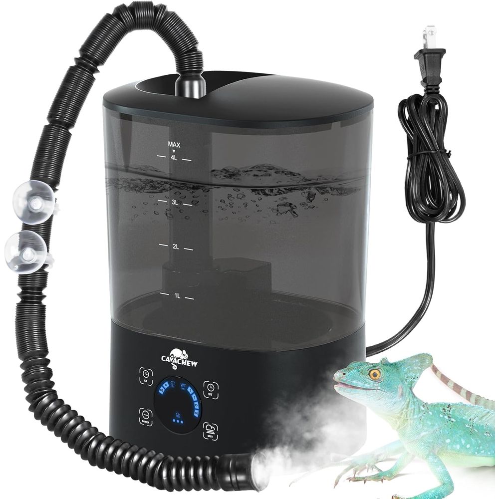 Large 4L Reptile Enclosure wit - Misting Nozzle Reptile recensie en prijs