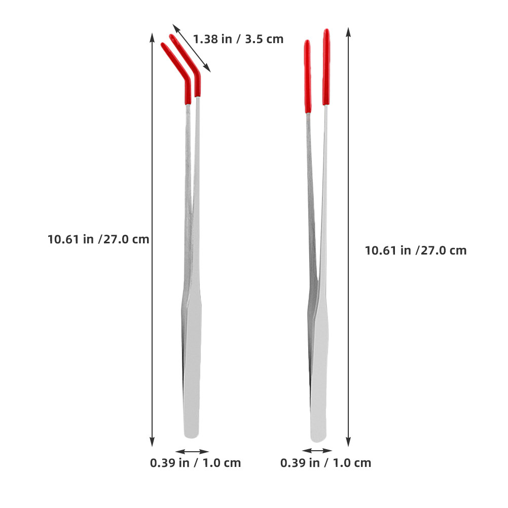 2Pcs Stainless Steel Reptile F - Feeding Tong Stainless recensie en prijs