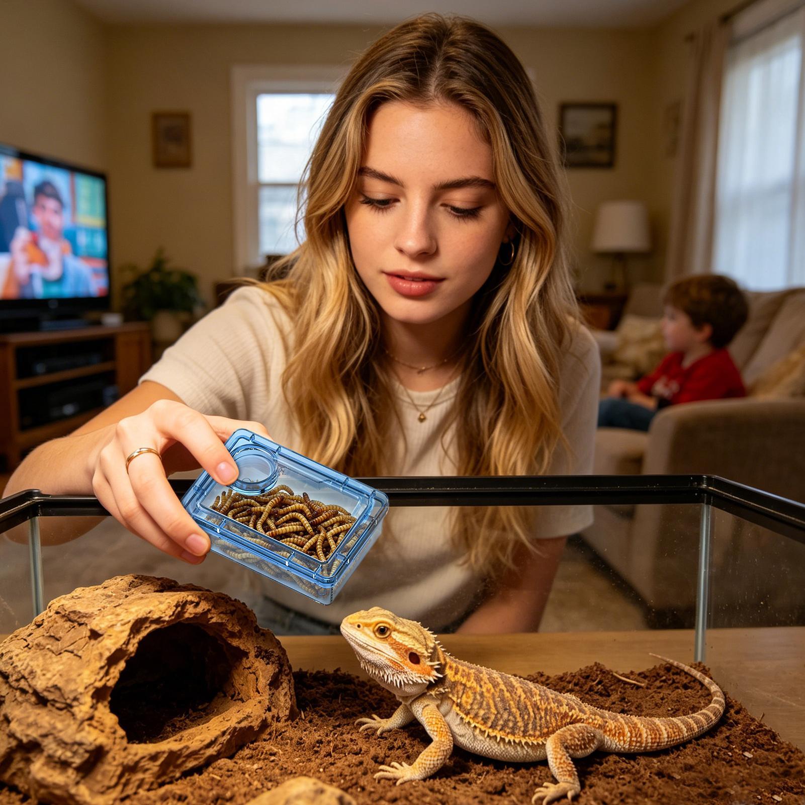 Reptile Escape Proof Feeding D - Calcium Powder Reptile recensie en prijs