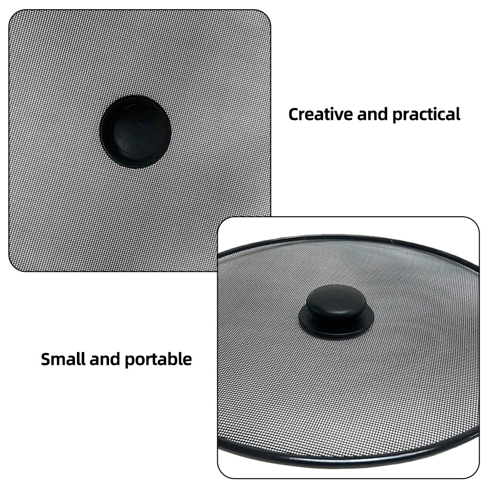 2Pcs Stainless Steel Splatter  - Screen Top Mesh recensie en prijs