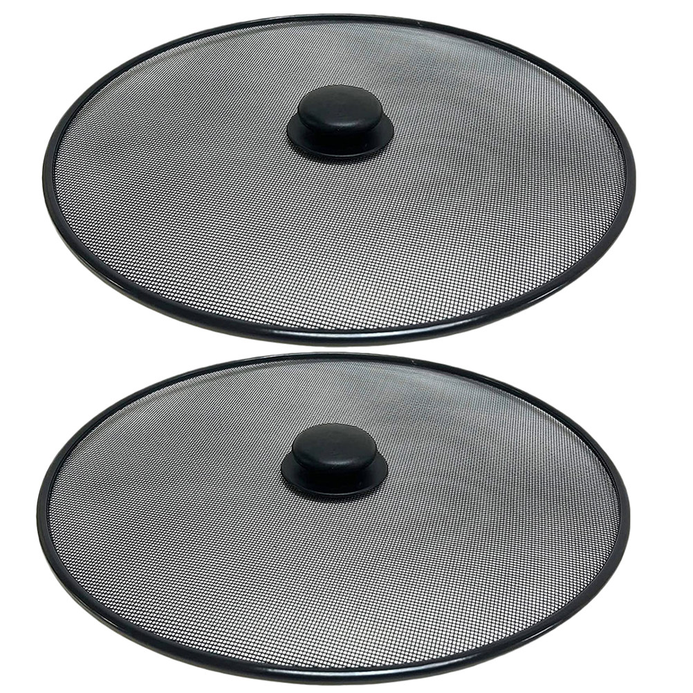 2Pcs Stainless Steel Splatter  - Screen Top Mesh recensie en prijs