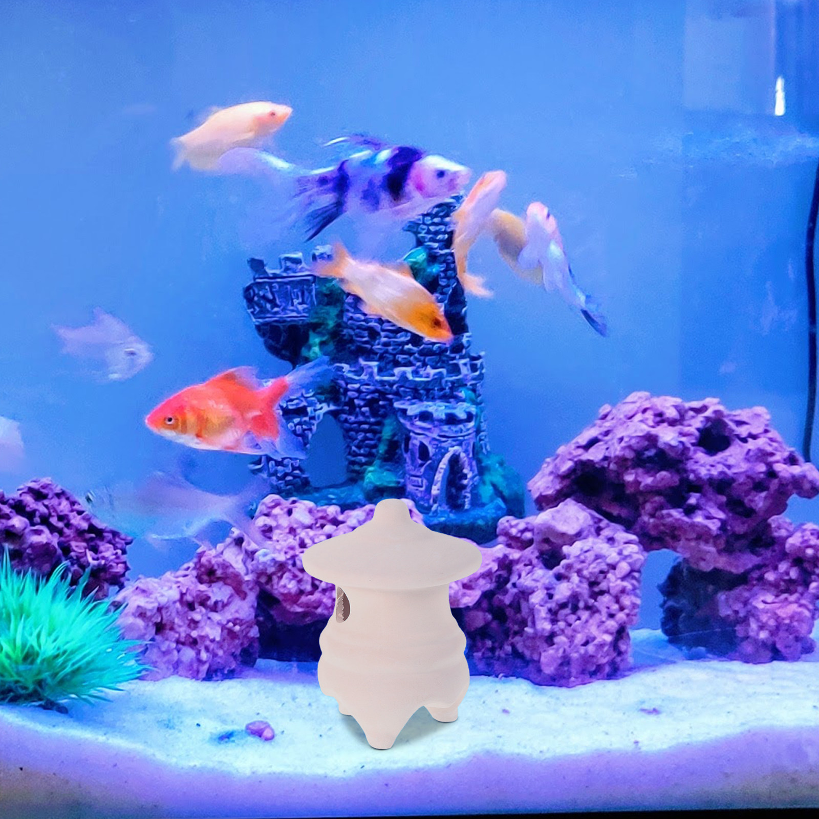 2Pcs Ceramic Aquarium Hide Fis - Hide Cave Ceramic recensie en prijs