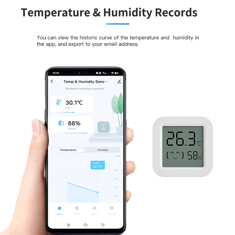 Tuya Temperature Humidity Sens - Digital Hygrometer Probe recensie en prijs