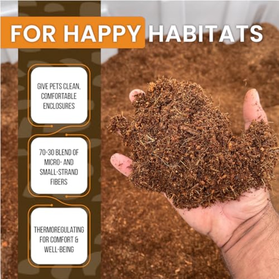 Bioactive terrarium bedding fo - Substrate Coconut Fiber recensie en prijs