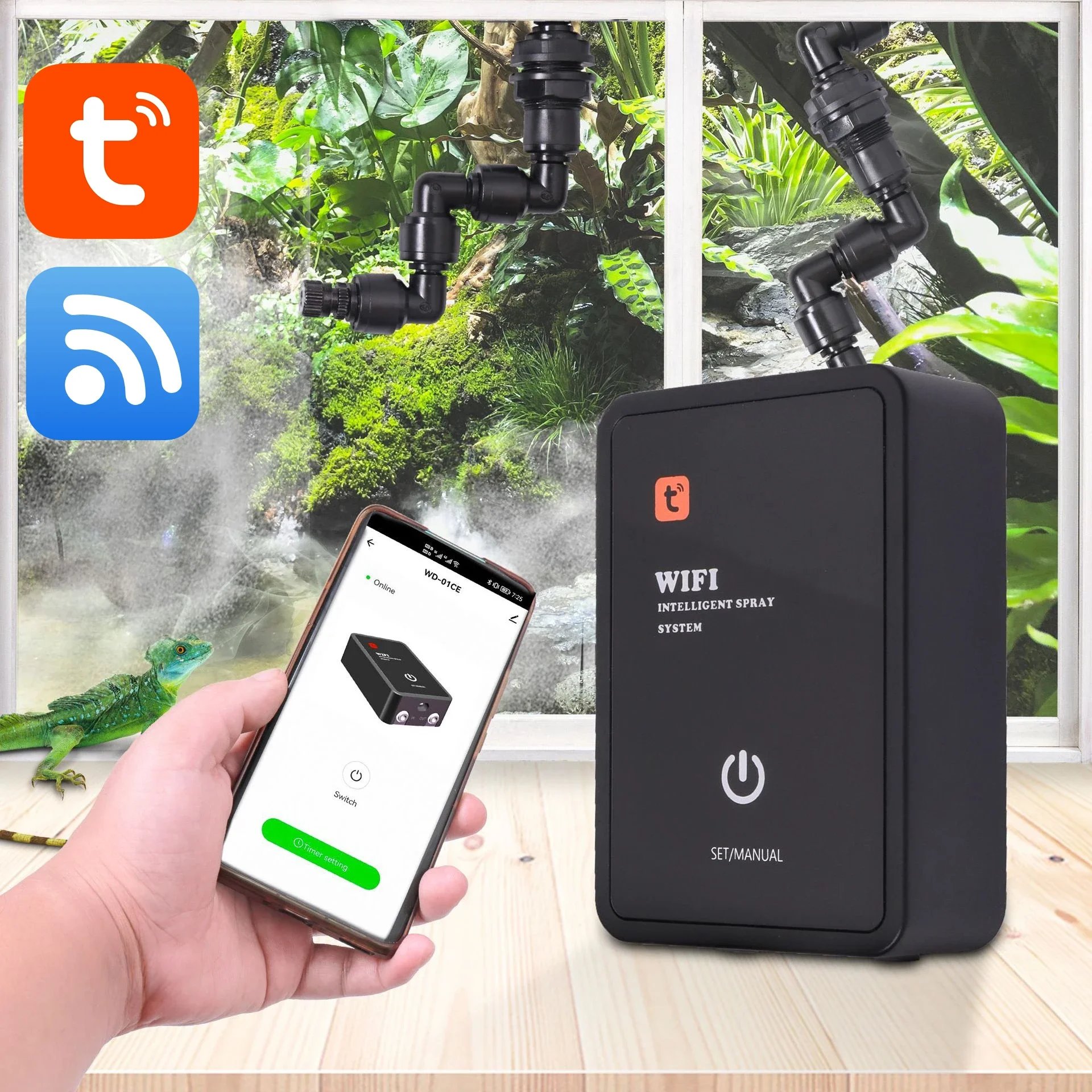 Intelligent Reptile Fogger Ter - Terrarium Fogger Ultrasonic recensie en prijs