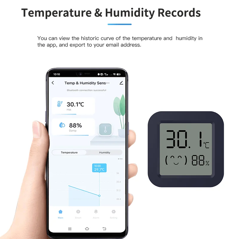 Mini Smart Thermometer Hygrome - Digital Hygrometer Probe recensie en prijs