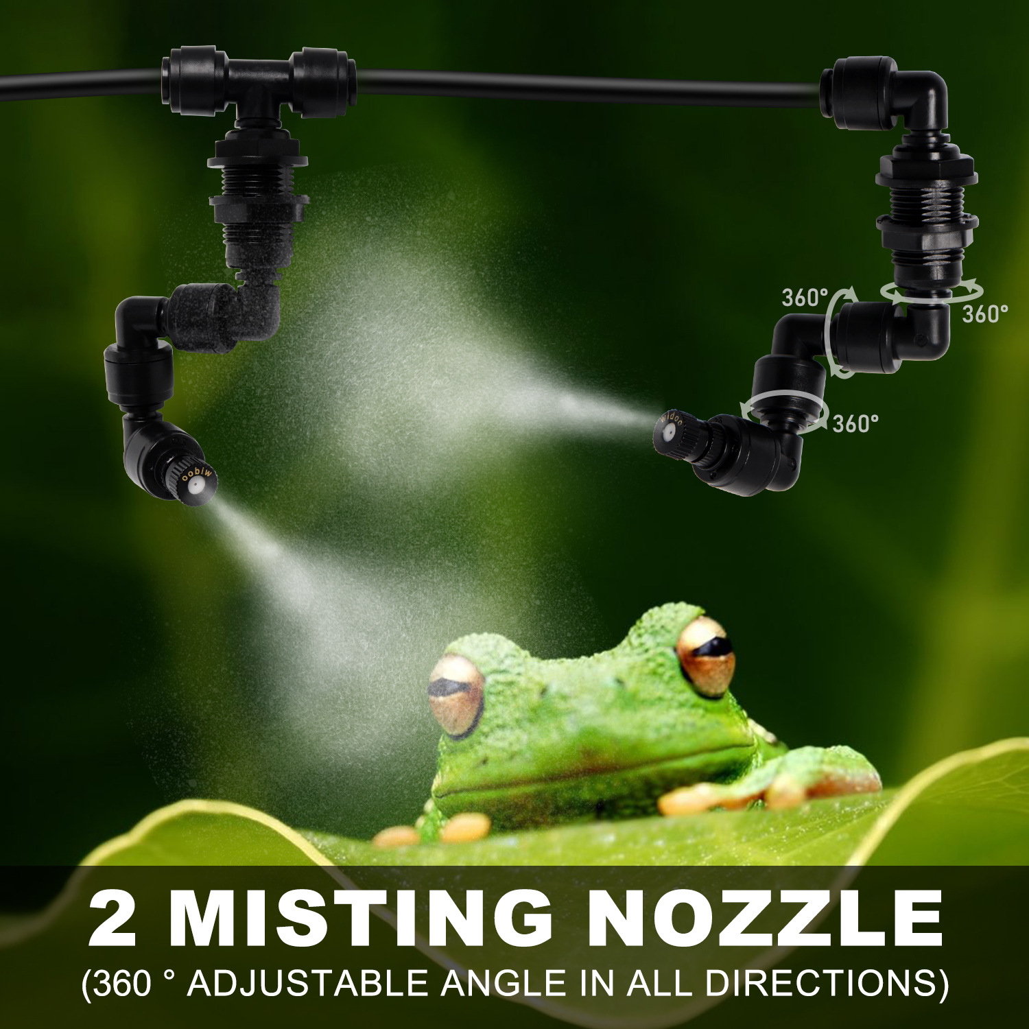 Automatic Reptile Spray System - Terrarium Fogger Ultrasonic recensie en prijs