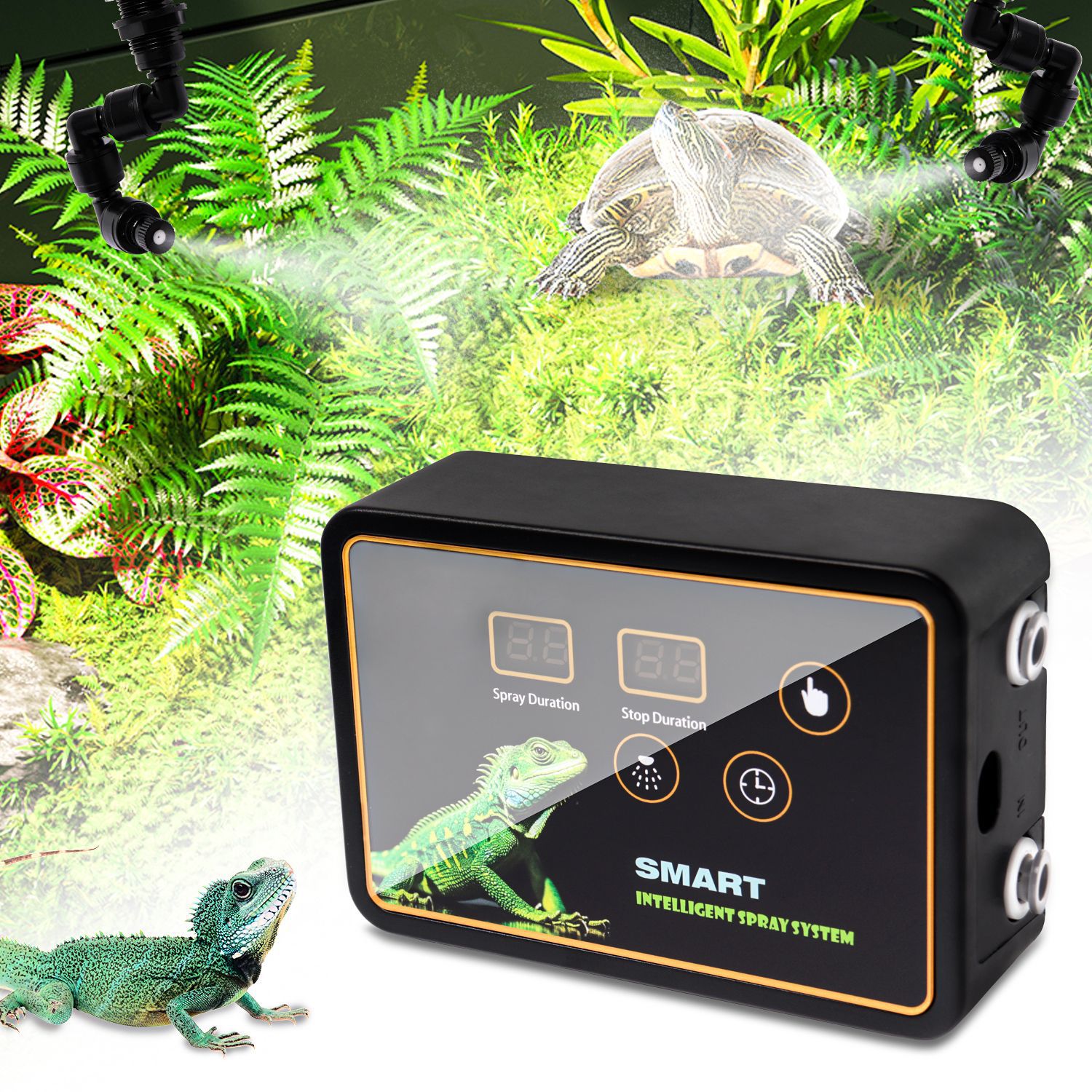 Automatic Reptile Spray System - Terrarium Fogger Ultrasonic recensie en prijs