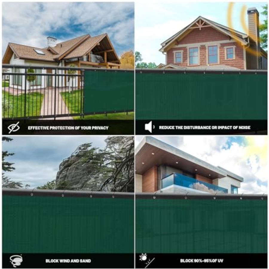 Privacy Screen Fence 4/5/6/8 F - Screen Top Mesh recensie en prijs