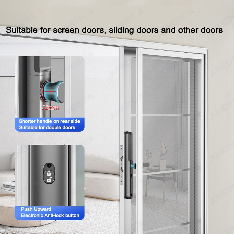 TTLock App Smart Aluminum Door - Glass Door Hinge recensie en prijs